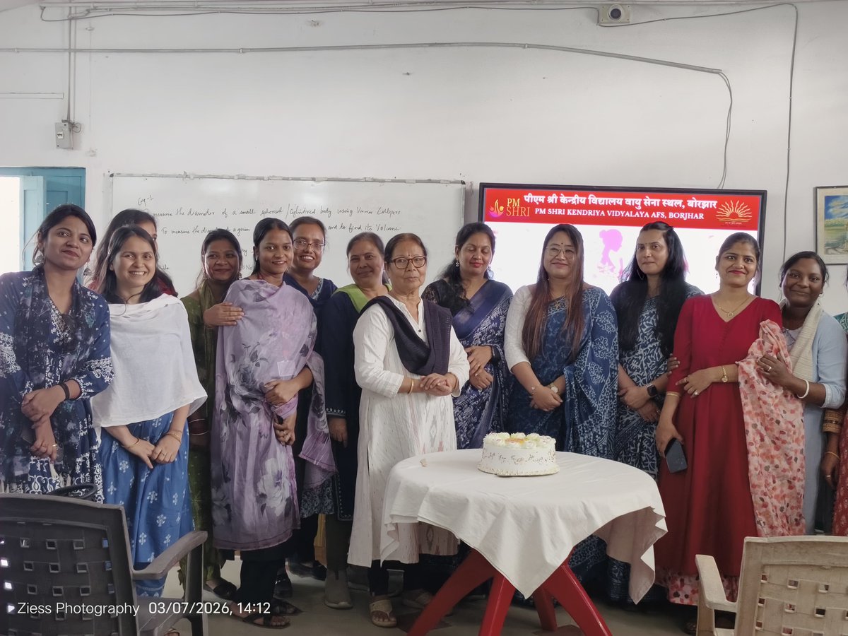 PM SHRI KV AFS BORJHAR tweet media