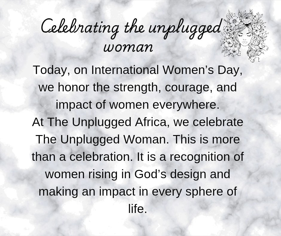 The_unpluggged's tweet photo. This is the Unplugged Woman.
Happy International Women’s Day. https://t.co/LVn8UPpKRQ