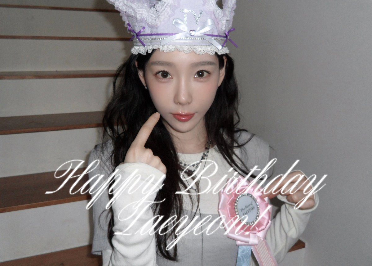 choco_mint0309's tweet photo. だいすきなテヨンちゃんHappyBirthday!!!🦋
これからも好きなときに好きな歌を歌って、ずっとずっと健康で幸せでいてね♡生まれてきてくれてありがとう…！こうして出会えたこと、いまでも応援できることに感謝だよ💕
#옛뚜라_오늘탱구_생일이래
#SONE_TAEYEON_HBD https://t.co/yuyOTkt4Mw