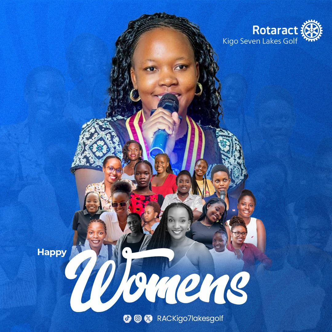 Empowered women empower women!

🌹 Happy Women's Day to the incredible ladies of Rotaract Club of Kigo 7 Lakes Golf! 
Your strength, compassion, and achievements keep making you shine ✨ 

#WomensDay
#Kigo7Lakes