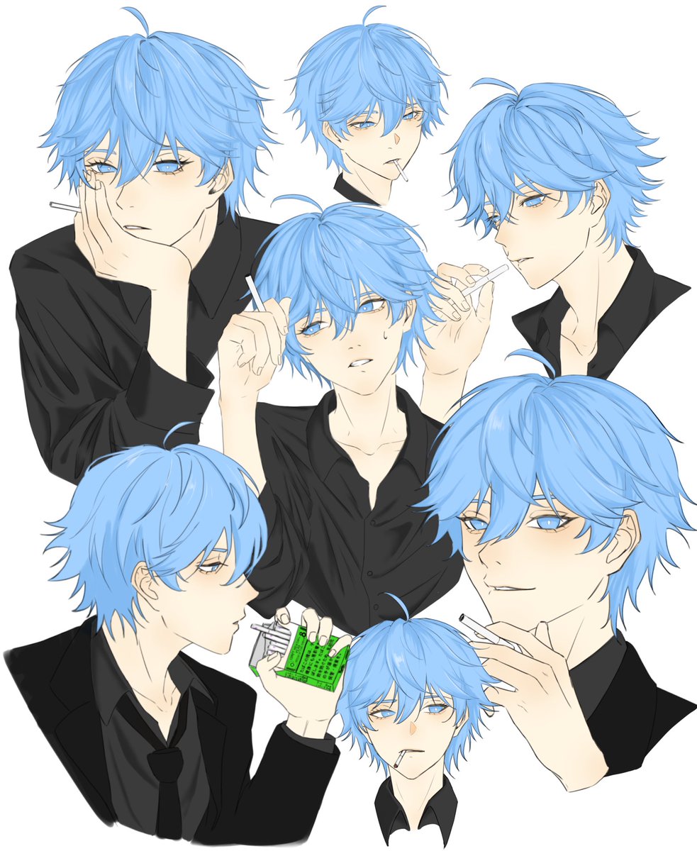 BandLLove's tweet photo. 遅くなったけど7万人おめでとう���

流石に7万のシードは描けないから7人のシードとタバコおいとく
 #seeド https://t.co/CmjO4HQ1wa