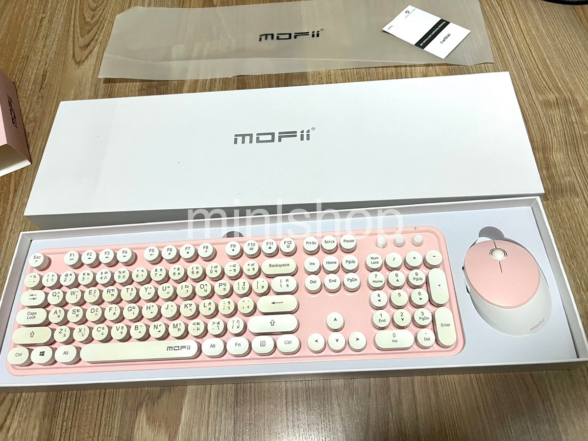 minlshop's tweet photo. 🎀 ส่งต่อ คีย์บอร์ด Mofii รุ่นมี Numpad มีเมาส์ ไม่มีบลูทูธ 🔥 300 รวมส่งเลยค่าา

#ส่งต่อคีย์บอร์ด #คีย์บอร์ดมือสอง #คีย์บอร์ด #ส่งต่อ #mofii #คีย์บอร์ดmofii #mofiiมือสอง https://t.co/OO5VXNMQN9