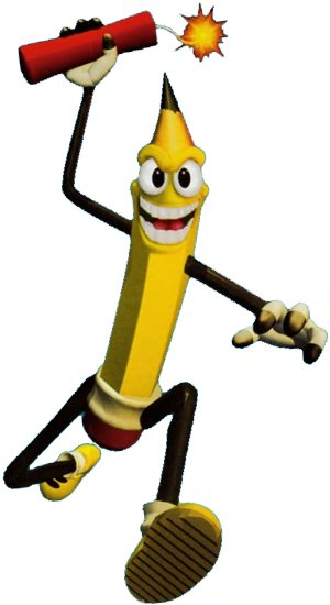 "Less demented but still a..." what?