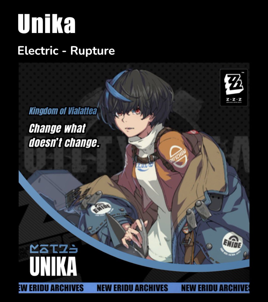 zzzocs's tweet photo. (🍒) I’m back to my original kit designing shenanigans!! Here I designed a kit for the GGST character Unika if there was a ZZZ x Guilty Gear crossover. I’m really proud of it!!!

https://t.co/9WmKpC681y https://t.co/zdXsId3YP7