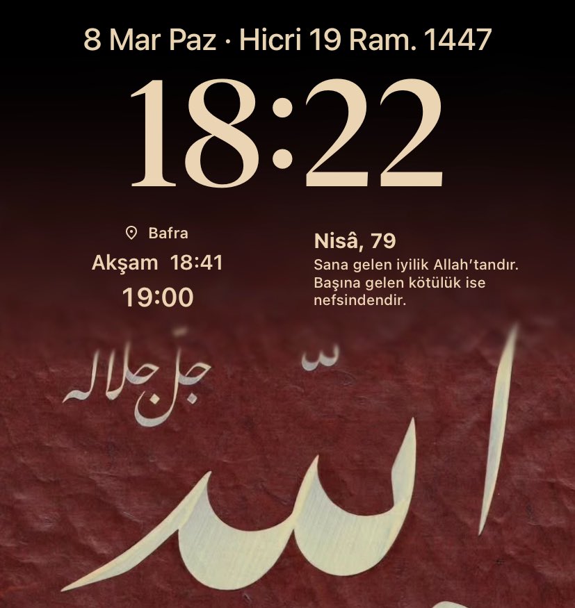 Son günlerde hayat..