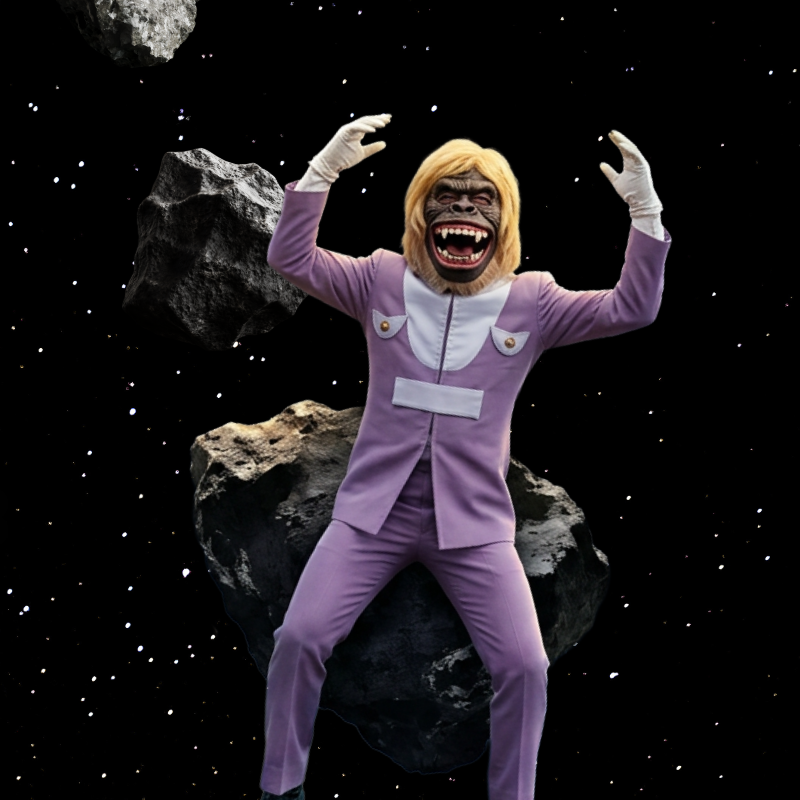 miamifoxstream's tweet photo. Dr. Gori steals a gorilla from the zoo, turns him into a soldier and sends him back to Earth to find candidates to turn into pollution people.

Stream Spectreman, Episode 5 tomorrow, only on Miami Fox Streaming. 

#Spectreman https://t.co/i8ZYPXW7Gd