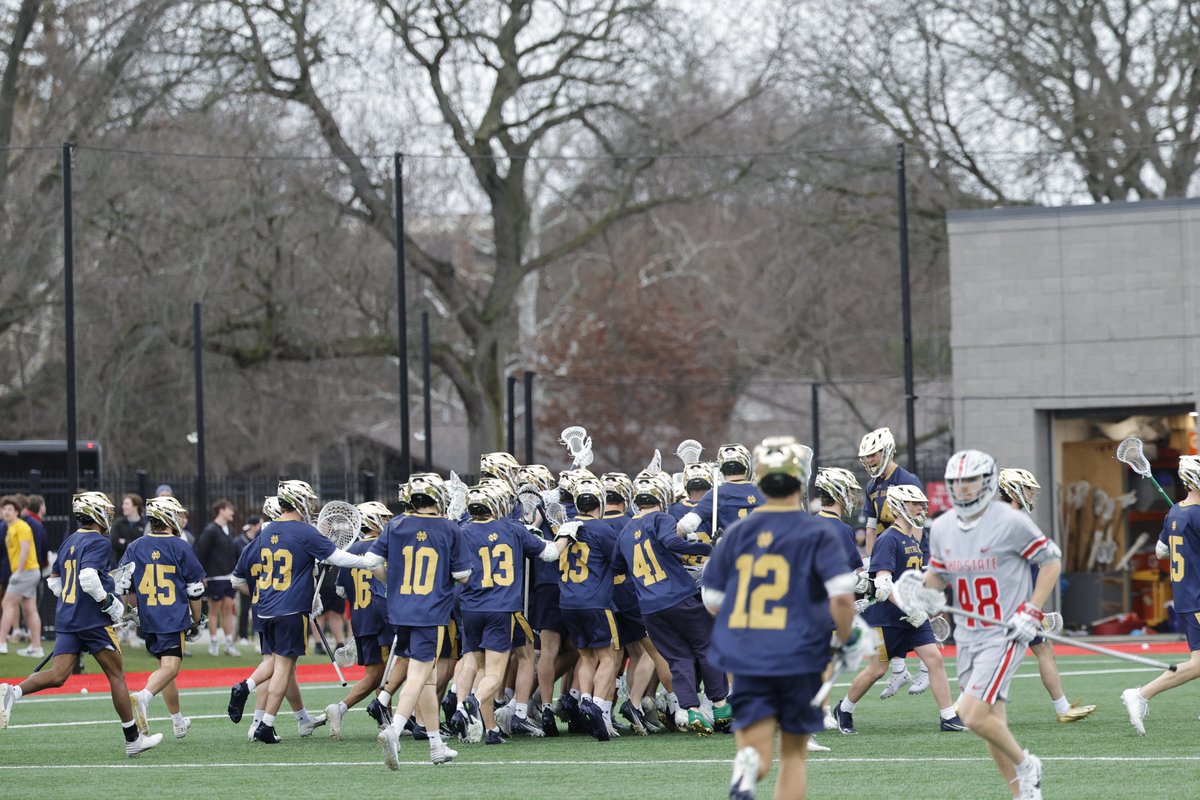 Notre Dame Lacrosse tweet media