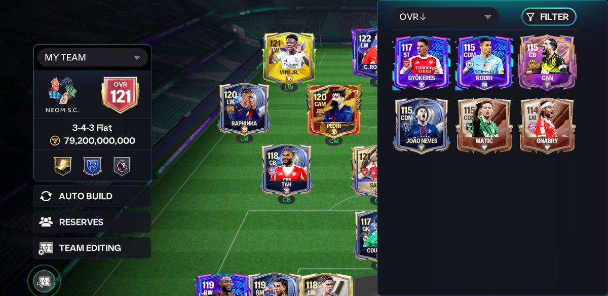 OnqGo's tweet photo. @donramos666 @FcMobileAdda @tutiofifa @Akash62455881 @EASFCMOBILE @FCMUniverse @FirstHalfYT @HDWolvie @KJavierFM @newcomerFM How bout this? Not even single icon card  😁😁 https://t.co/UsPuwytGNn