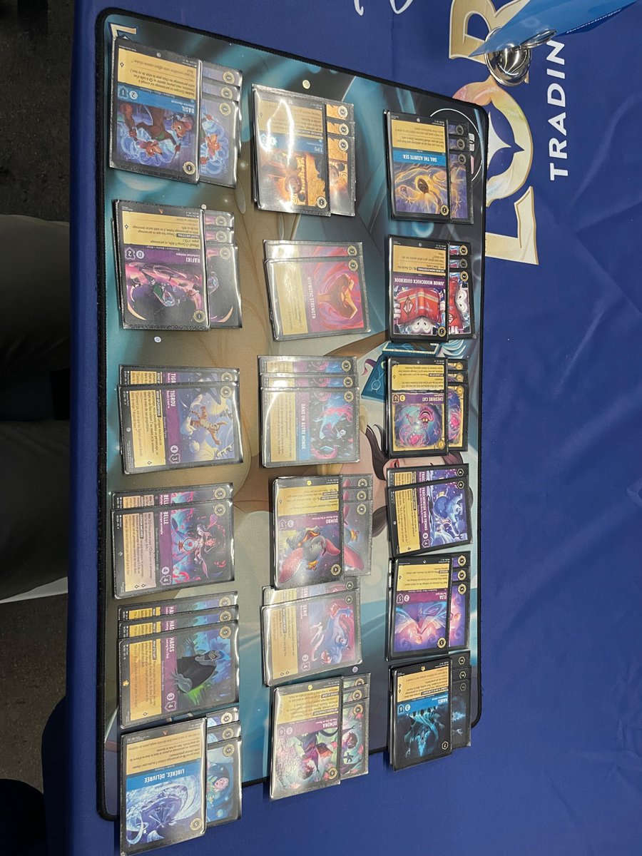 Bonne perf à ce DLC Ghent sur #Lorcana alors que j'ai train 3 jours 😂
Je finis en 9-3, à une win de la qualif aux euros
Now Riftbound !

2-0 GB OTD
1-2 PS OTD
2-1 BP OTD
2-1 BP OTD
2-0 PS OTD
2-0 RB OTP
2-0 GB OTD
1-2 PS OTP

Day 2
2-0 BP OTD
2-0 BP OTP
0-2 BP OTD
2-0 AS OTD