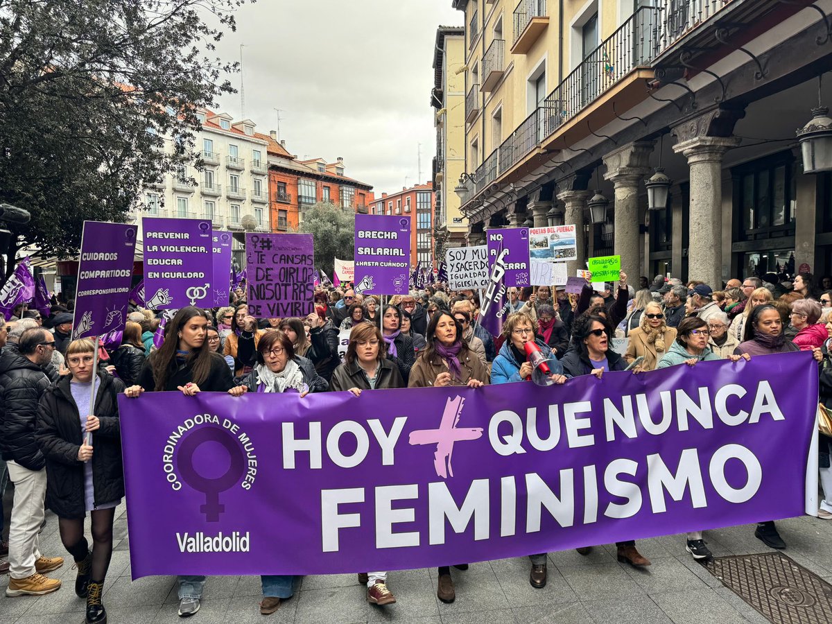 Coordinadora de Mujeres de Valladolid tweet media