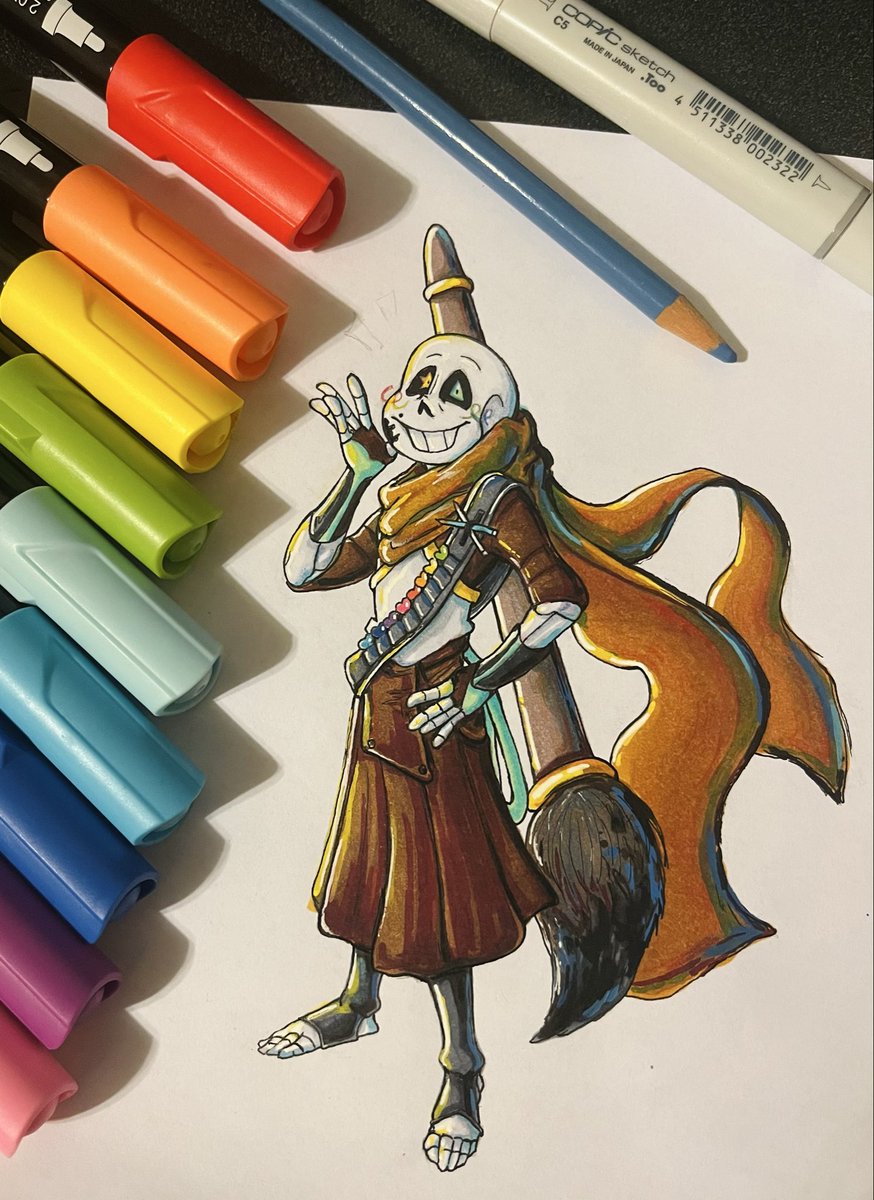 DontMindMe643's tweet photo. @KersSeeri Thank you Ink for always inspiring me! Don’t think I’d be in art school without the push to just always keep drawing and making whatever. https://t.co/xvRqvqny2K