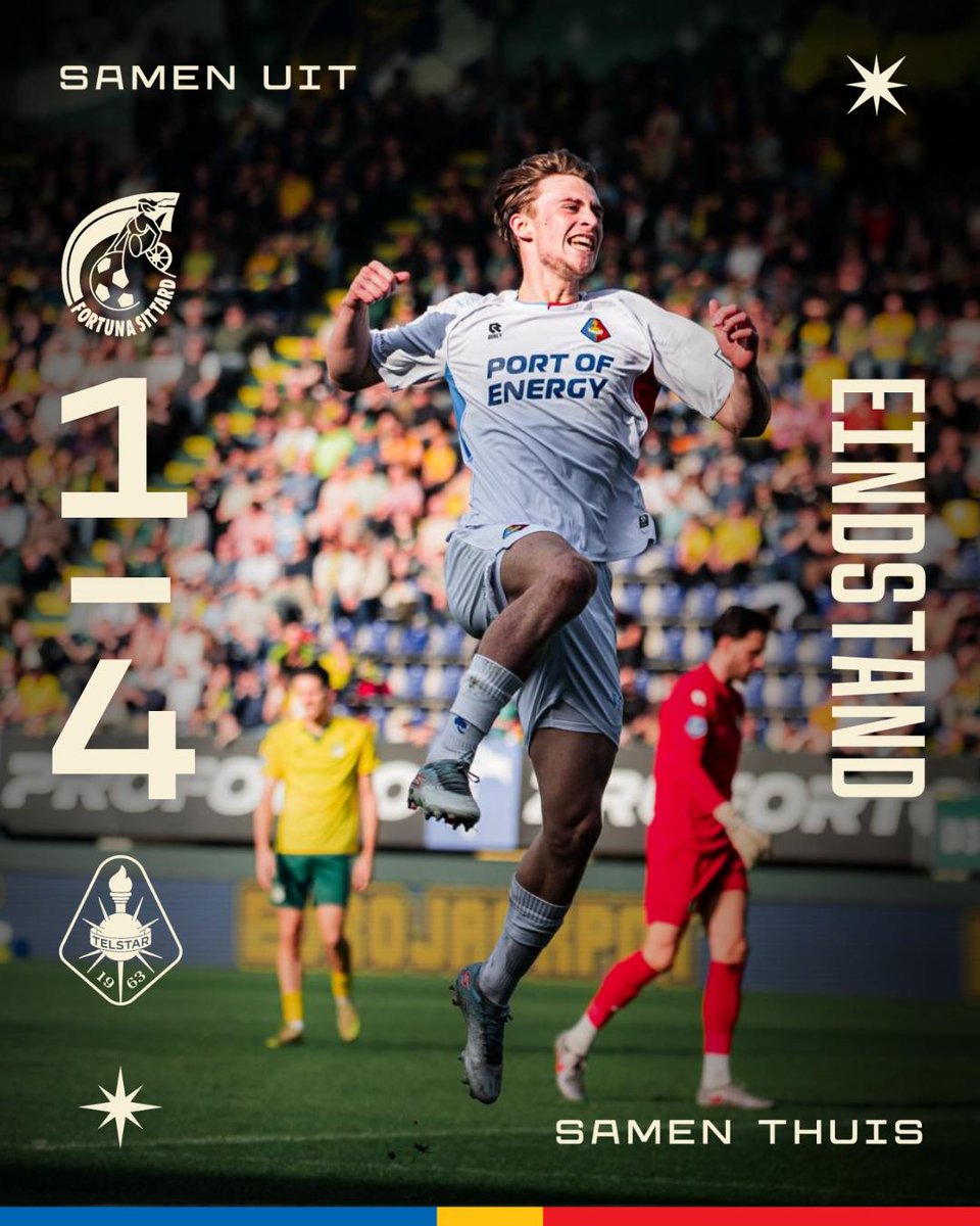 De drie punten gaan mee terug naar IJmuiden!

#WitteLeeuwen | #forTEL