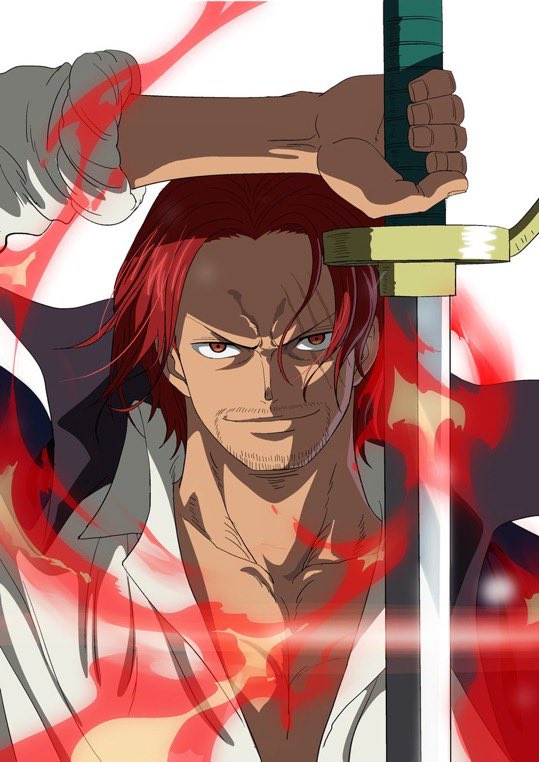 #ONEPIECE 
Son im crying they used AI to draw the shanks art