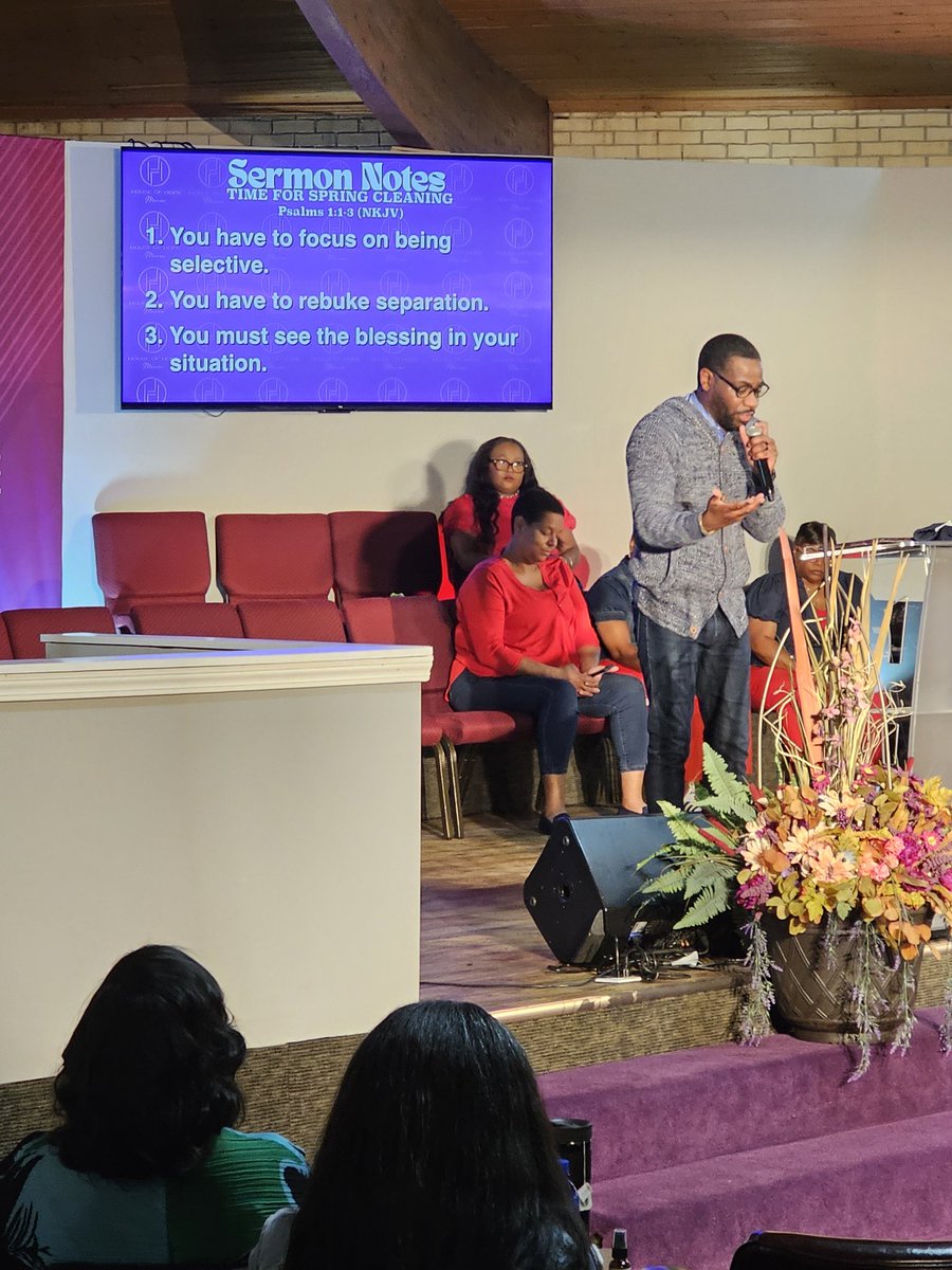 Pastor <a href="/jchowardSPEAKS/">J.C. Howard</a> is preaching!