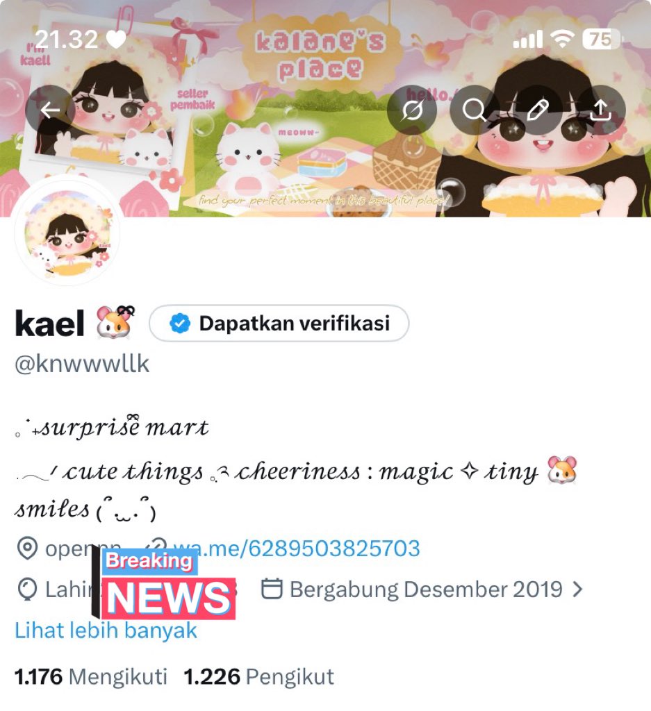 kaell waroeng madura🐹ྀི tweet media
