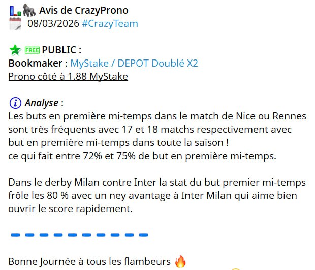 Crazy Pronos💎 tweet media