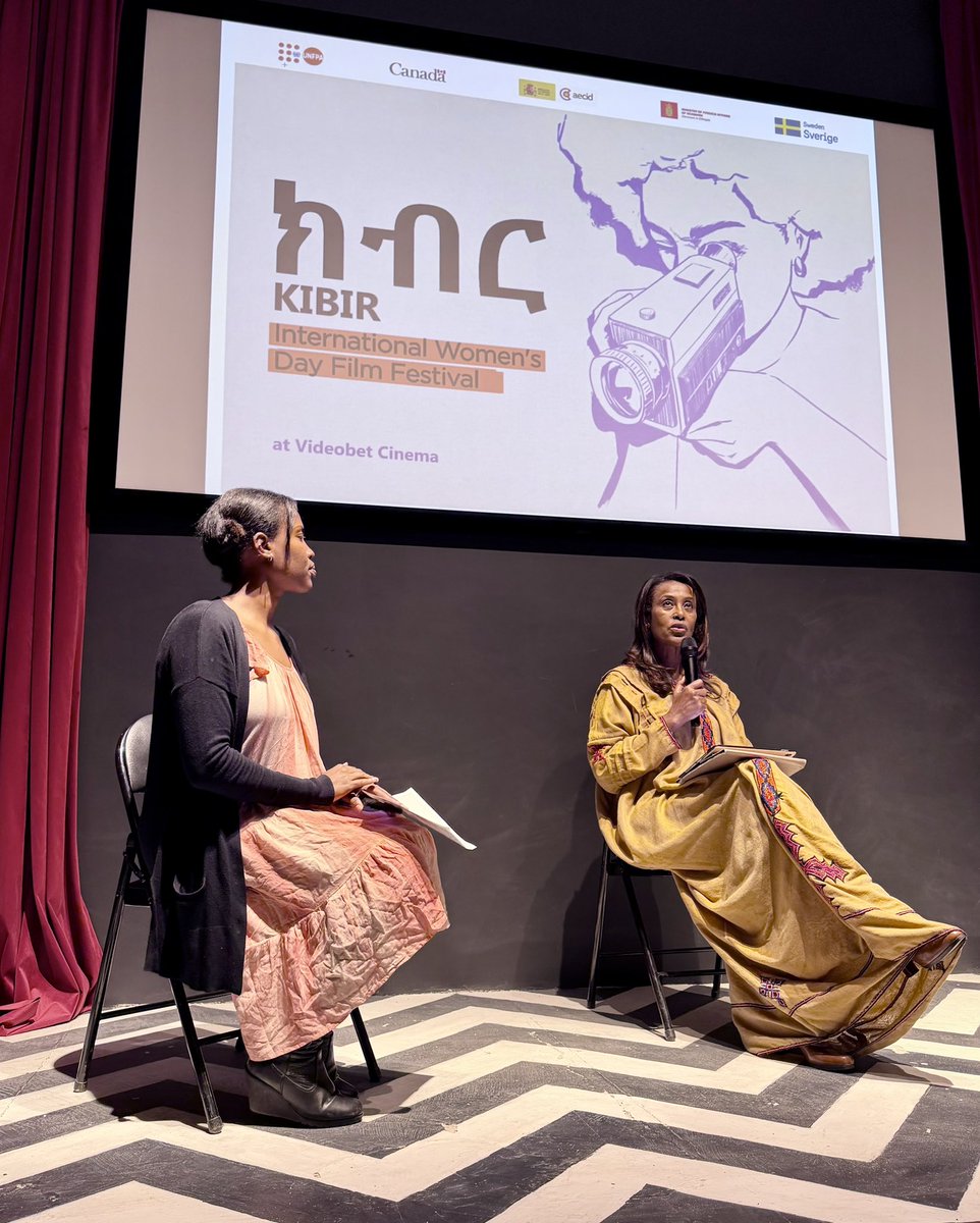 NicolasJSimard's tweet photo. On #InternationalWomensDay, we celebrate the leadership, resilience, and achievements of women and girls in #Ethiopia, the Horn of Africa and around the world.
Honoured to attend Addis’ #Kibir film festival organized by #UNFPA and watch #Difret by Zeresenay Berhane, telling the powerful story of Justice Meaza Ashenafi’s fight for justice and the rights of Ethiopian women and girls.
Proud that #Canada supported the Ethiopian Women Lawyers Association from its early days — and continues to stand with those advancing gender equality.
#IWD2026 #GenderEquality #AddisAbaba #Difret