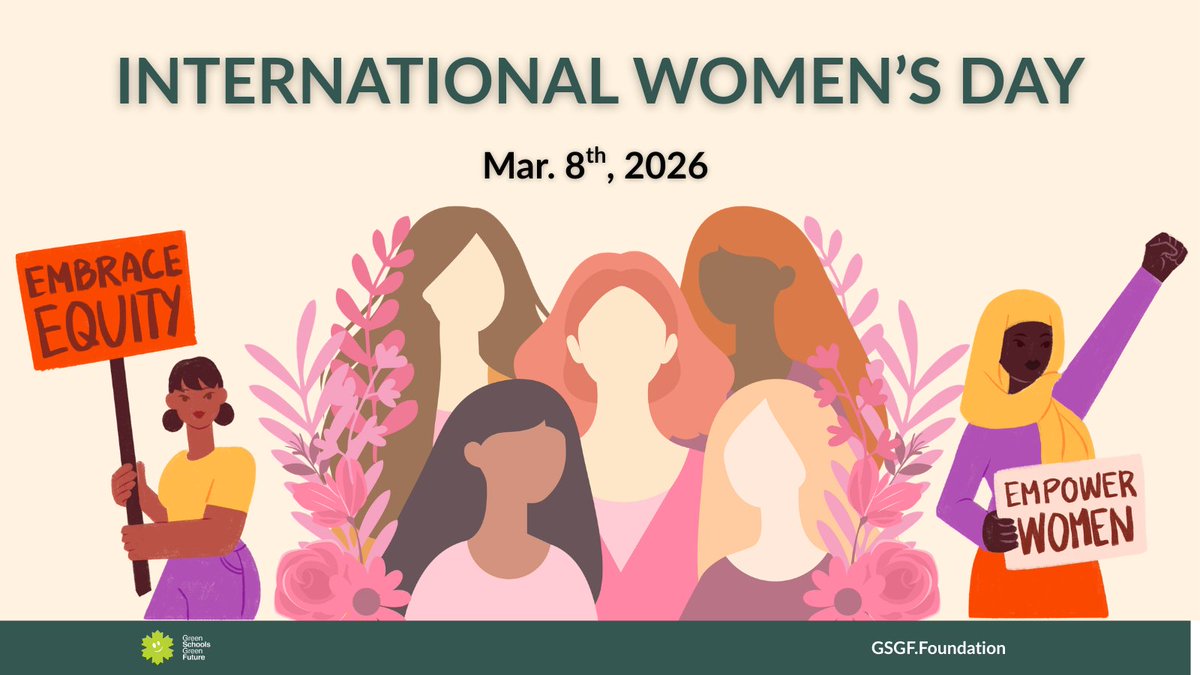 Today, let's raise the voices of women. As a female-founded nonprofit, GSGF champions gender equity. This year's theme is #GivetoGain. Call out discrimination and challenge biases to shape a better world.

#IWD2026 #womensrights #empowerment #genderequality #GSGF