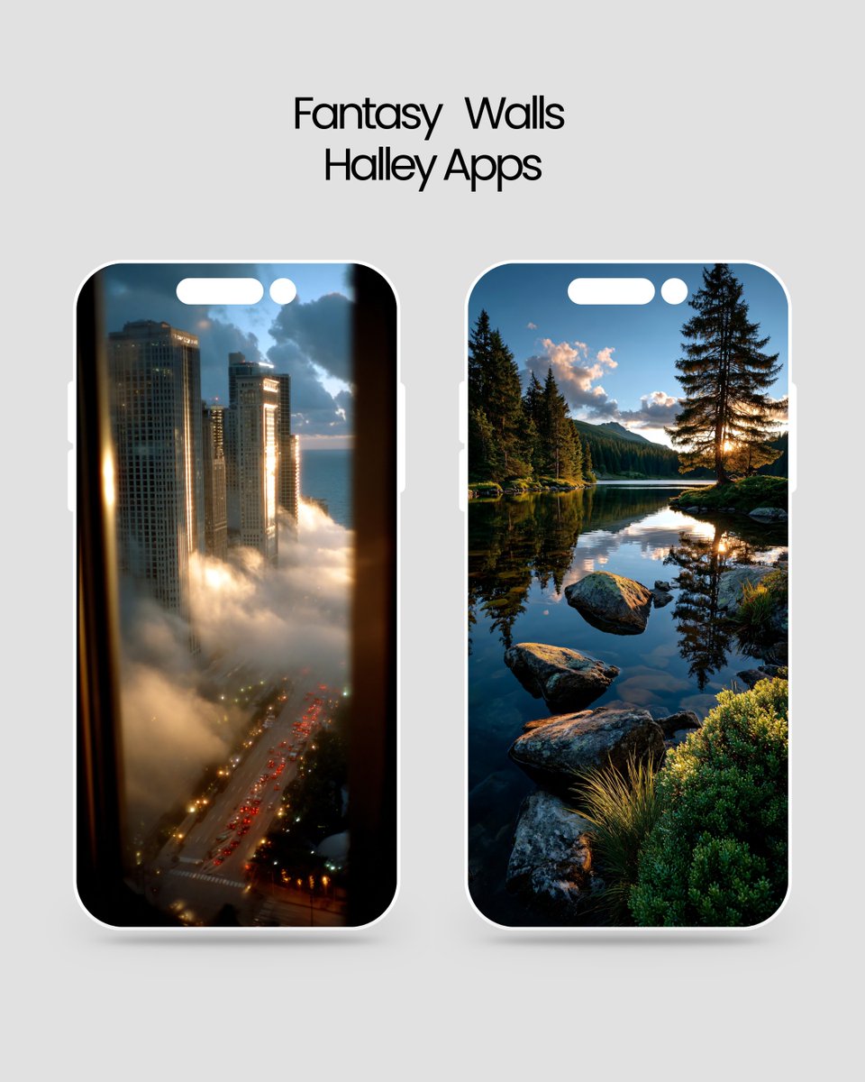 Halleyapps's tweet image. Urban atmospheric haze or serene natural HDR reflections! 
A pure contrast in environmental depth mapping! 

Which of these two landscapes perfectly calms your mind today? 

#EnvironmentDesign #Atmosphere #landscape  

Made with AI toggle activated
