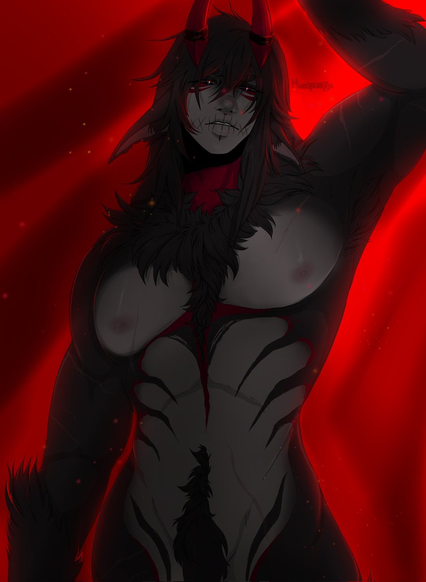 Reposting with red BG instead
Null is my Sona/OC

I miss feeling inspired and meeting people through my art. I know I dont draw Welcome Home anymore, but sometimes I really miss all the people I got to meet through the fandom.