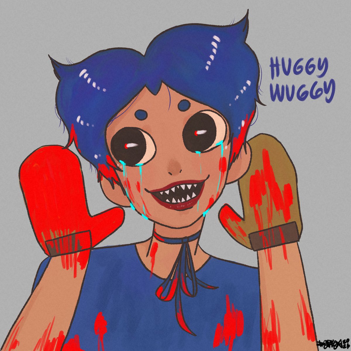 imdawae_'s tweet photo. Kissy Missy &amp; Huggy Wuggy

#PoppyPlaytimefanart https://t.co/guweM9MSfO
