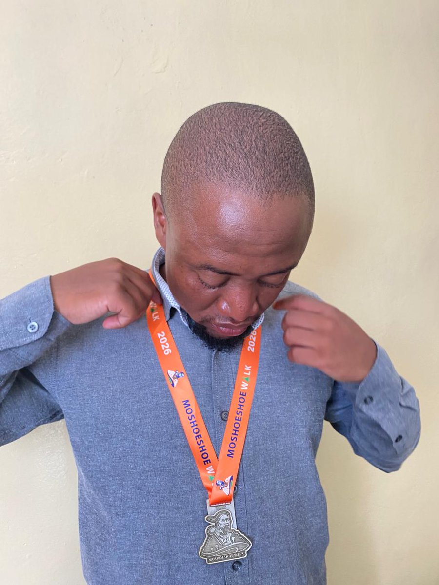 ThabeloLeoli's tweet photo. Wrapped!

#MoshoeshoeWalk2026 https://t.co/901roDSwI7