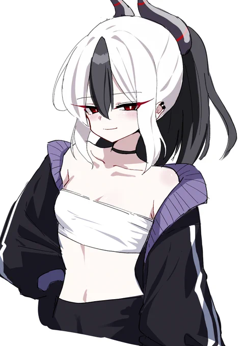 最近絵がかけてない事に耐えかねて落書きしたカヨコ(私服)