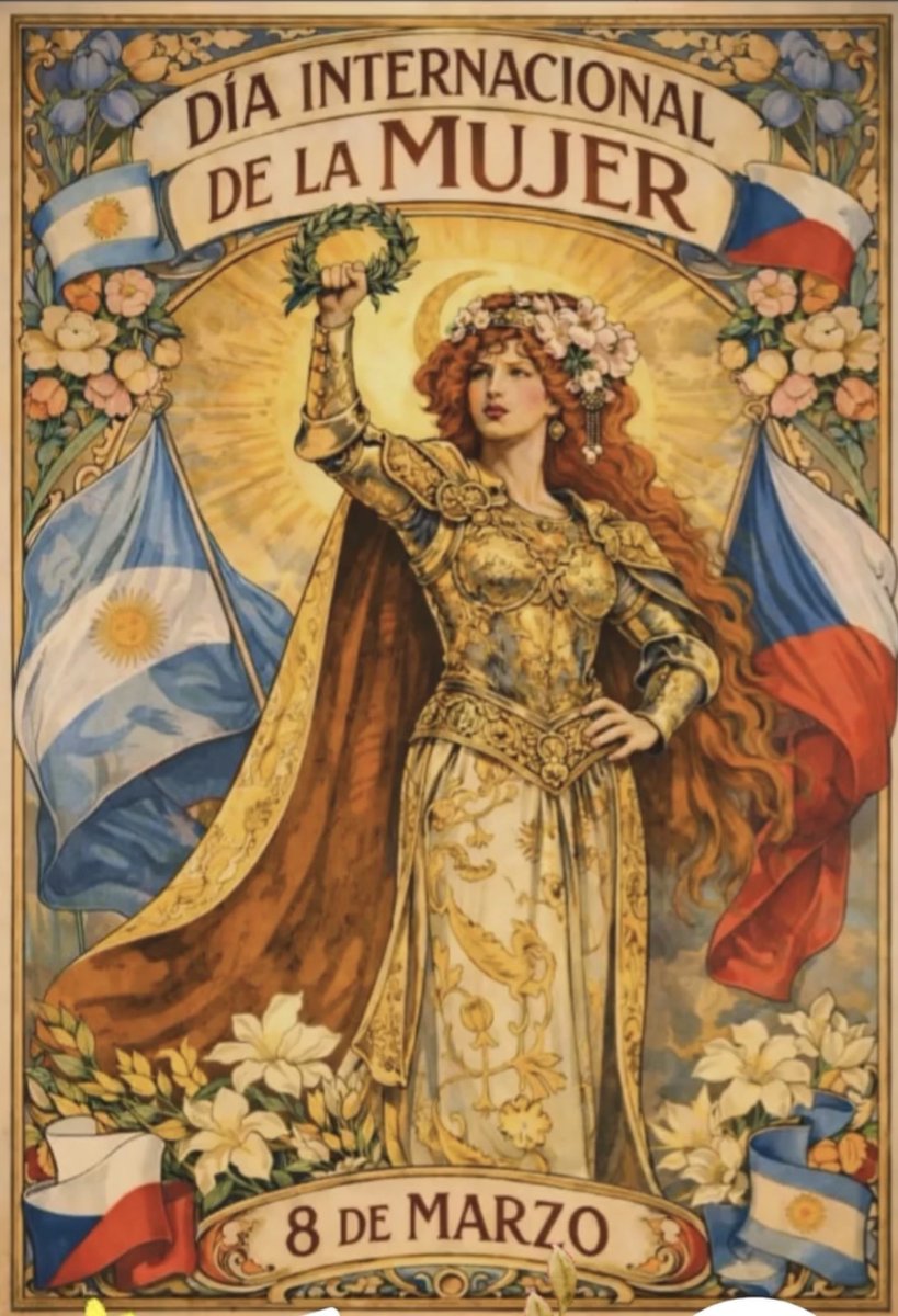 Felíz día Internacional de la Mujer. Gracias por la fuerza, por la belleza y por el amor.

#MezinarodniDenZen 
#InternationalWomensDay 
<a href="/CZAmBuenosAires/">Embajadora Jarmila Povejšilová</a>