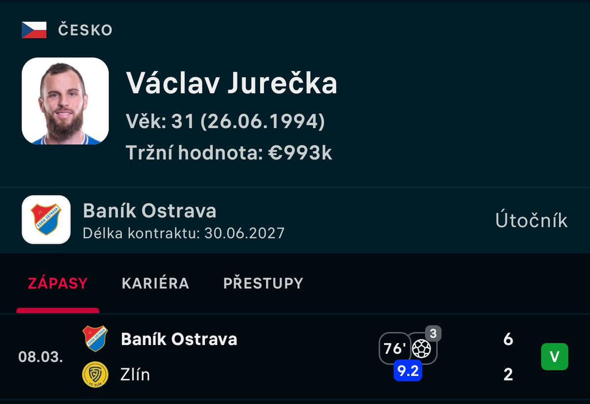 Erik Prekop, Koçelispor formasıyla efsanevi Türk ligi forveti Václav Jureček'in izinden gidecek mi? Ne muhteşem bir forvet! Slavia için 3 milyon euro tam bir fırsat! #esamtransfer #esamprestuproku <a href="/Kocaelispor/">Kocaelispor</a>