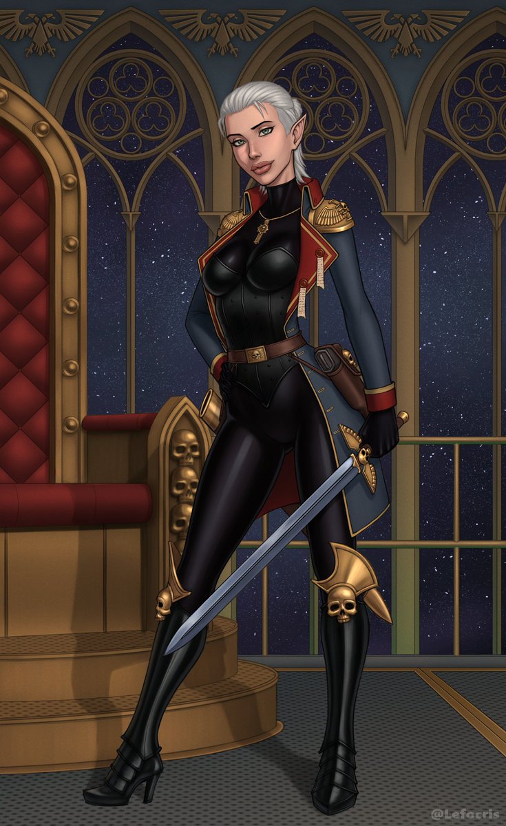 lefocris's tweet photo. Commission for @UltramarineMD https://t.co/V5NdTSM8lU