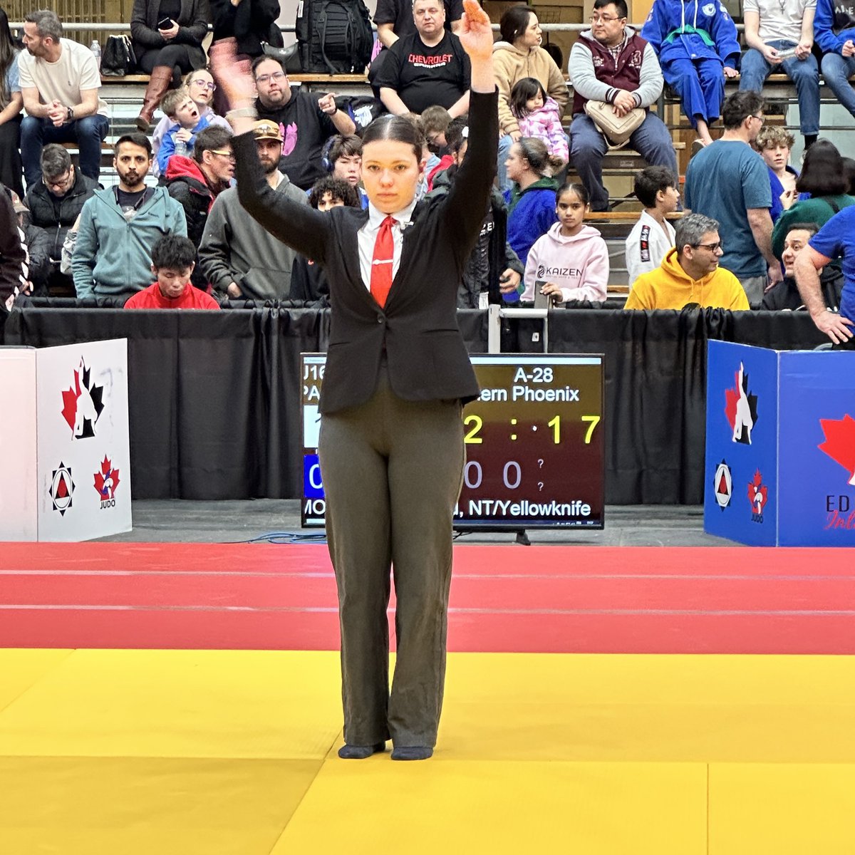 EdmIntJudo's tweet photo. Judo Referee gestures and hand signals are a critical communication technique. Can you identify these?  #judo #judoreferee #EIJC2026 https://t.co/PkOBXAbqKE