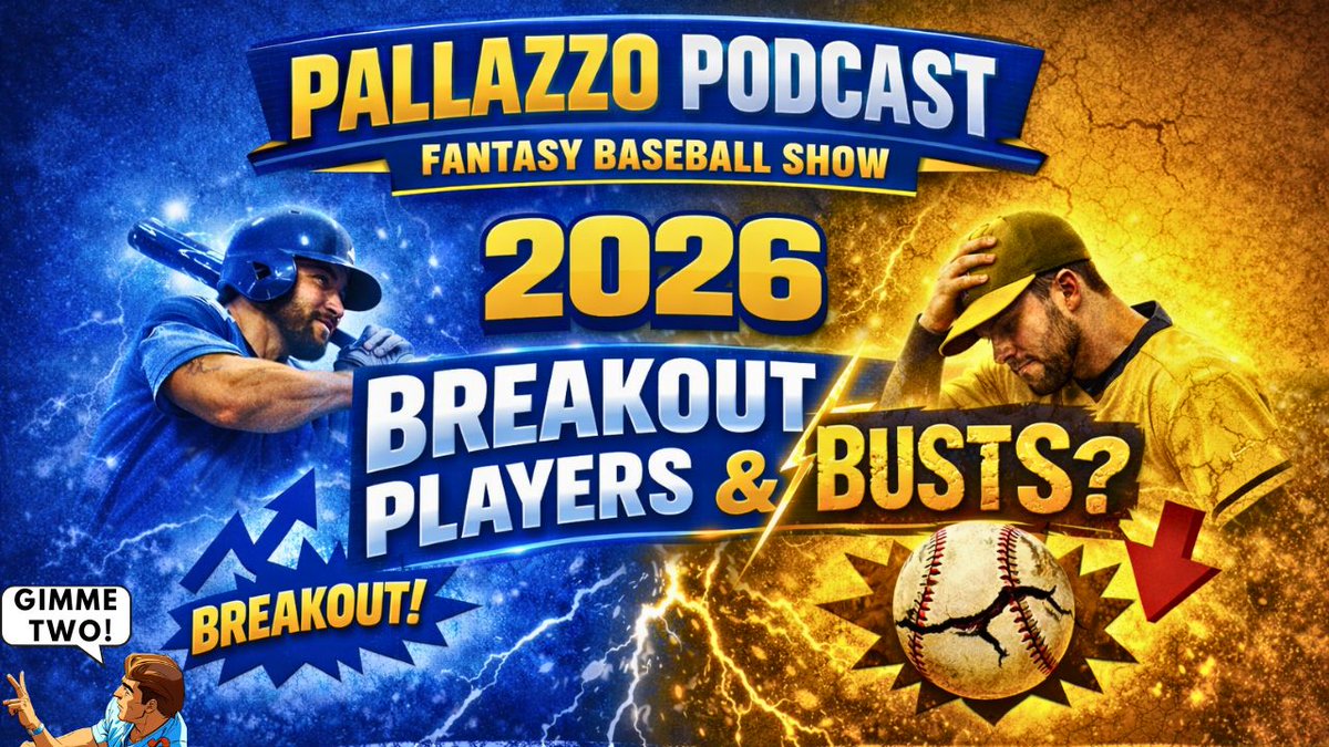 Pallazzopodcast's tweet image. LIVE at 1PM EST it's @mjgovier &amp;amp; @_MikeVA talking break-outs &amp;amp; busts! Who ya got?! Call your shot in our live chat! #FantasyBaseball #Gimme2 #ThereWillBeBusts #Breakouts #MLB 

youtube.com/watch?v=B9n3zf…