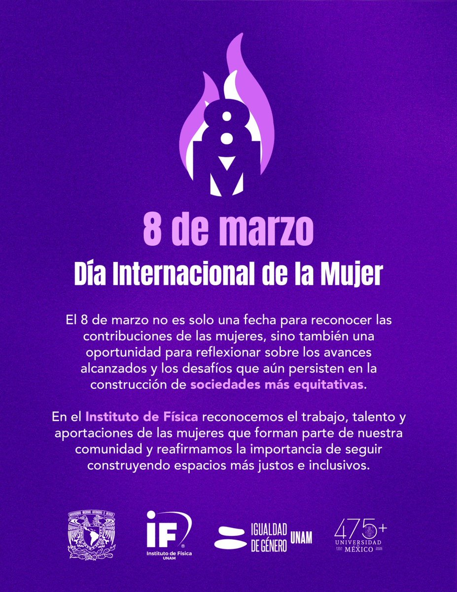 Instituto de Física de la UNAM tweet media