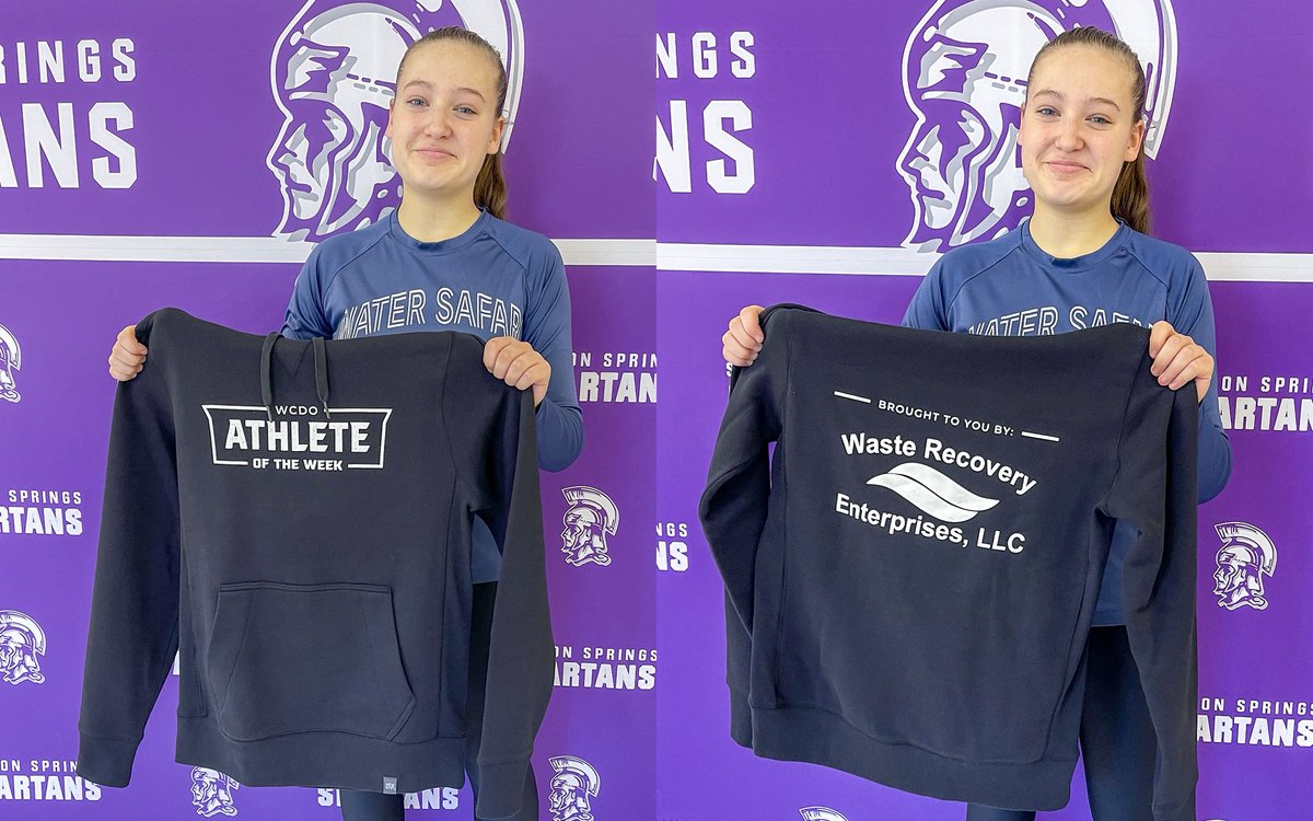 WCDO Athlete of the Week! 🏀

For the week of 2/23-2/28 our winner is Zarie Barbic from Sharon Springs Girls Basketball. Zarie averaged 21.5 PPG this season. She finished 3rd in the area in scoring average. Zarie also averaged 6.5 steals per game.

Thanks to WRE!