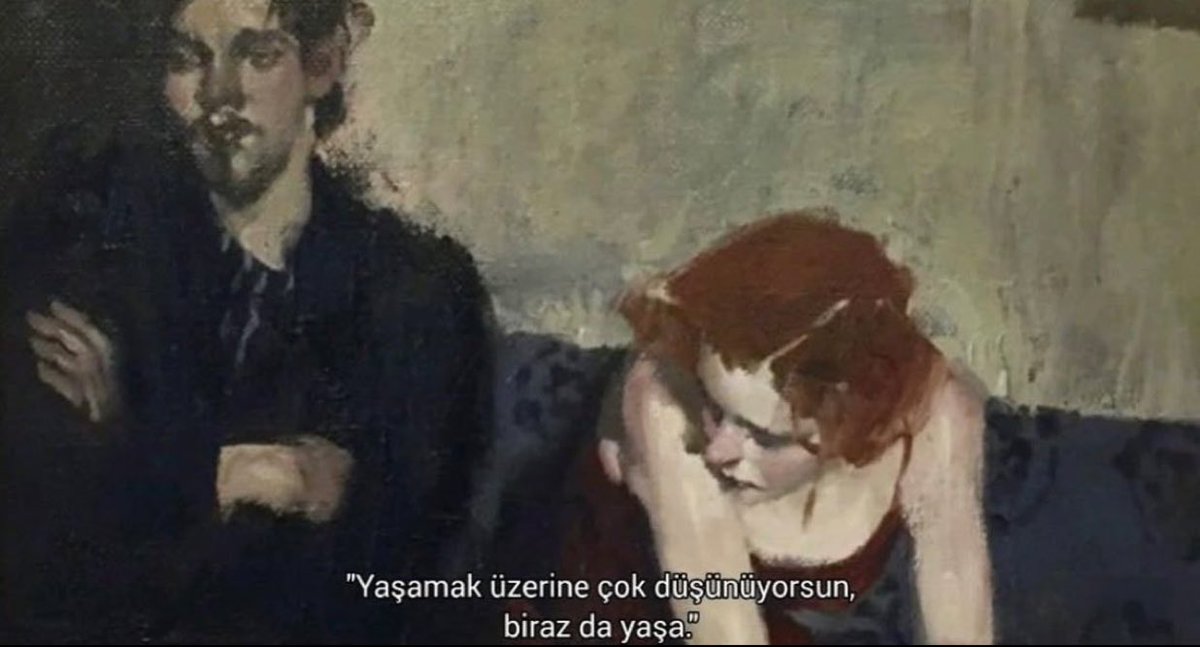 “Yaşamak üzerine çok düşünüyorsun; biraz da yaşa.”