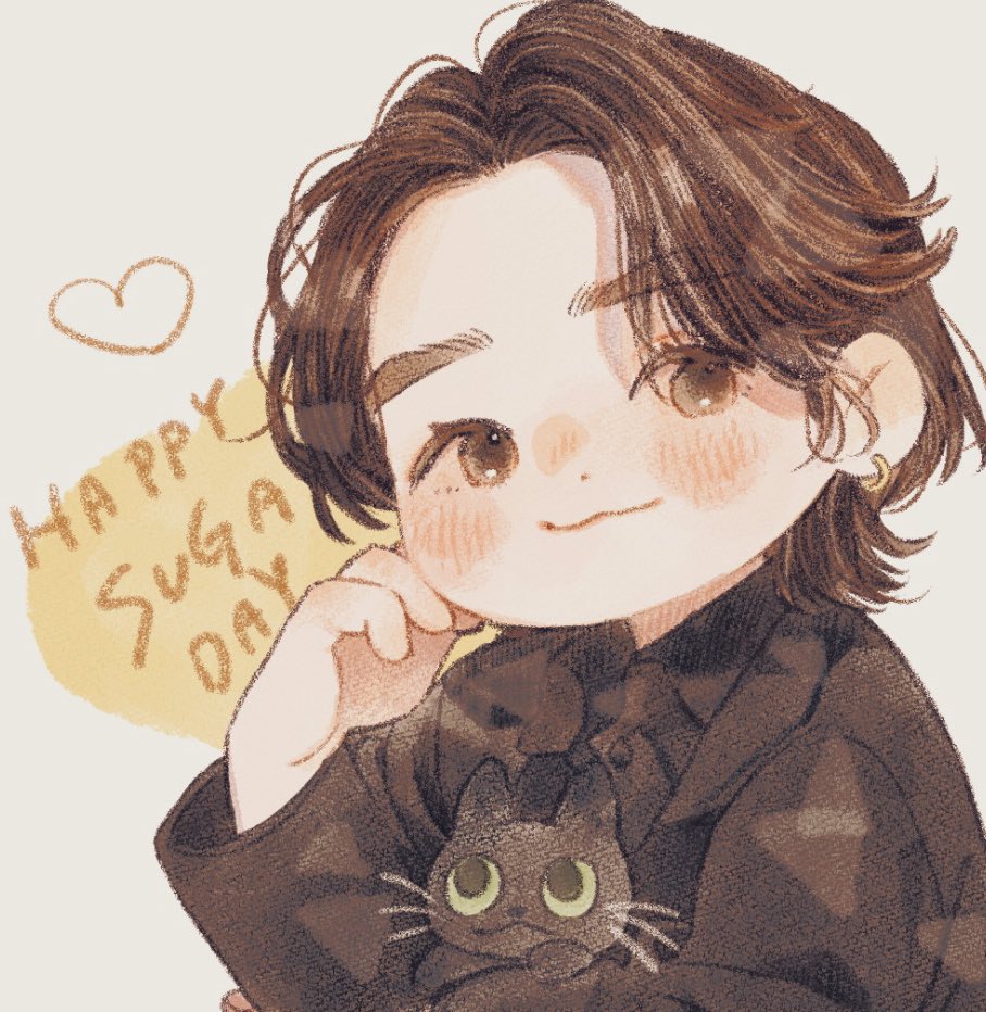 お誕生日おめでとう〜！！大好きだよ
#HAPPYSUGADAY
#HappyBirthdayYoongi #btsfanart