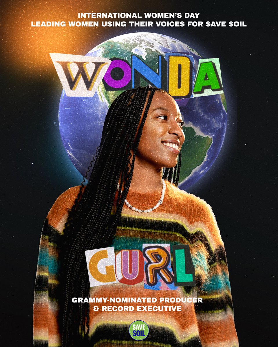 cpsavesoil's tweet image. International women in music lend their voices for #SaveSoil

WondaGurl, multi-platinum GRAMMY-nominated producer co-produced the song “Ancient Seed” in support of #SaveSoil with Santhosh Narayan. This is the lead single from the forthcoming “Conscious Planet” EP. The song