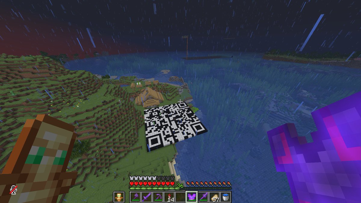 True【マイクラ】 tweet media