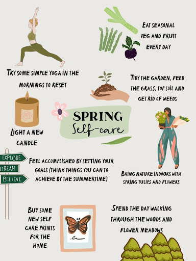DAmbrosioRd's tweet image. With spring approaching it is a great time to relax and reset. 🌺

What are your spring self care goals? 

Let us know below: ⬇️

#SelfcareSunday #SpringSelfcare #DietitianTips