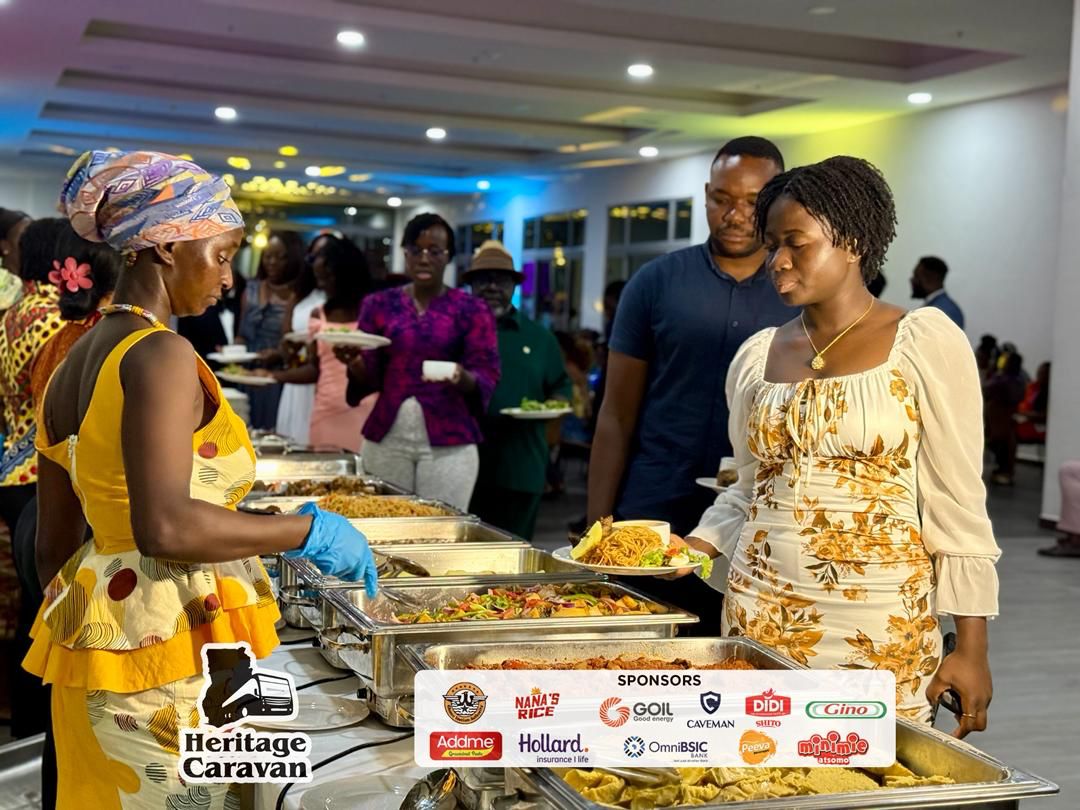 Channel1TVGHA's tweet image. Where the food is amazing… but the vibes? NEXT LEVEL! 🍽️💃🏾🔥✨

#Day7 #HeritageCaravan #HeritageCaravanAt10 #HeritageCaravan2026 #HeritageMonth2026 #ChannelOneTV #CitiFM