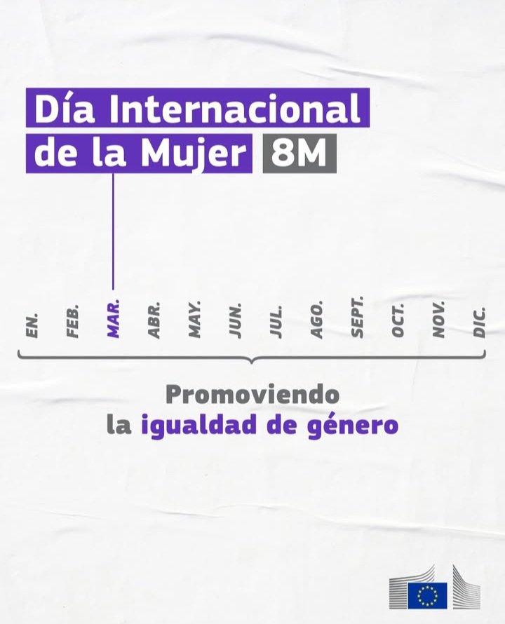 La #igualdaddegénero es prioridad todo el año, no solo el #8M.
Con la estrategia europea actuamos:
✔️Contra la violencia de género, 
✔️Por igualdad salarial
✔️Por trabajo justo y reparto de tareas de cuidado

Avanzamos, pero aún nos queda mucho por hacer
🔗link.europa.eu/NTmQJ9
