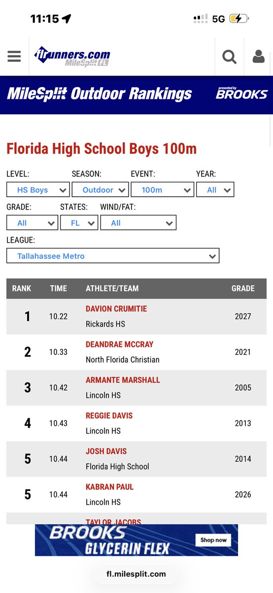 Davion crumitie 4⭐️ 27 Ath tweet media