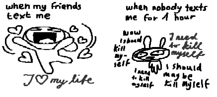 relatable comic #41 tune in next week for the next. one (42).