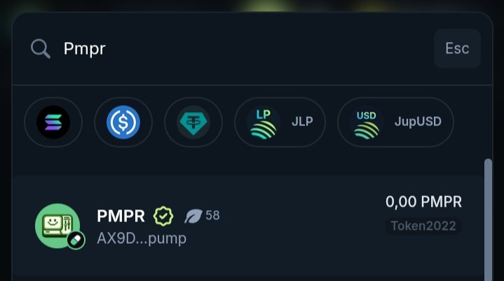 Hi, look,,, $Pmpr is verified
Higher 💯🚀🚀🚀