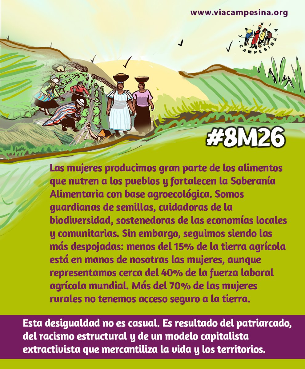 La Vía Campesina Español #SoberaniaAlimentariaYA tweet media