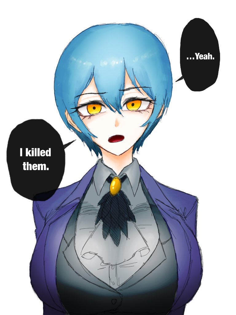 sansan375223's tweet photo. “Angela stands accused of indirect murder of 300k people in District 9 by The Pianist.” https://t.co/AOIgo7jJ60