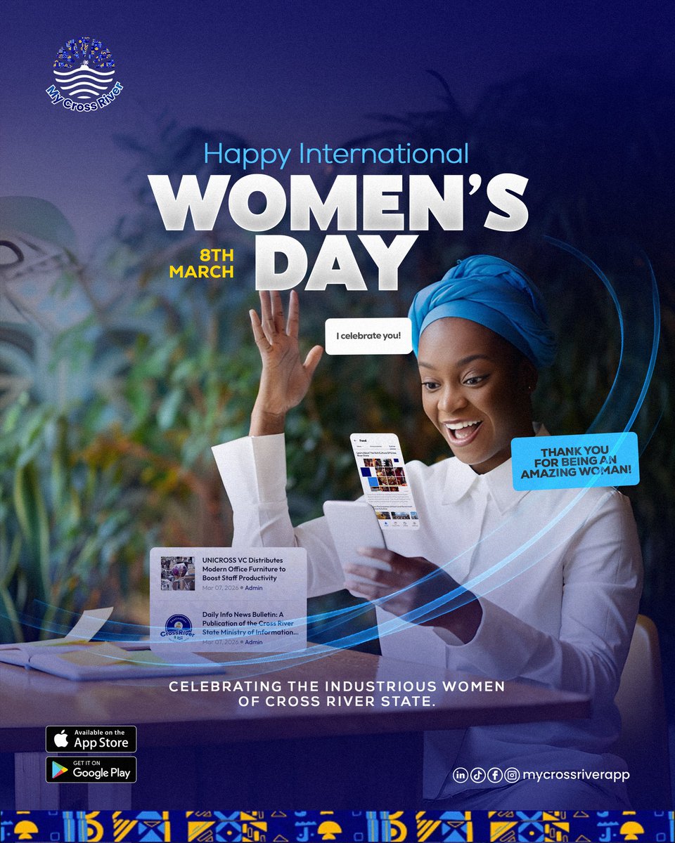 My Cross River App tweet media