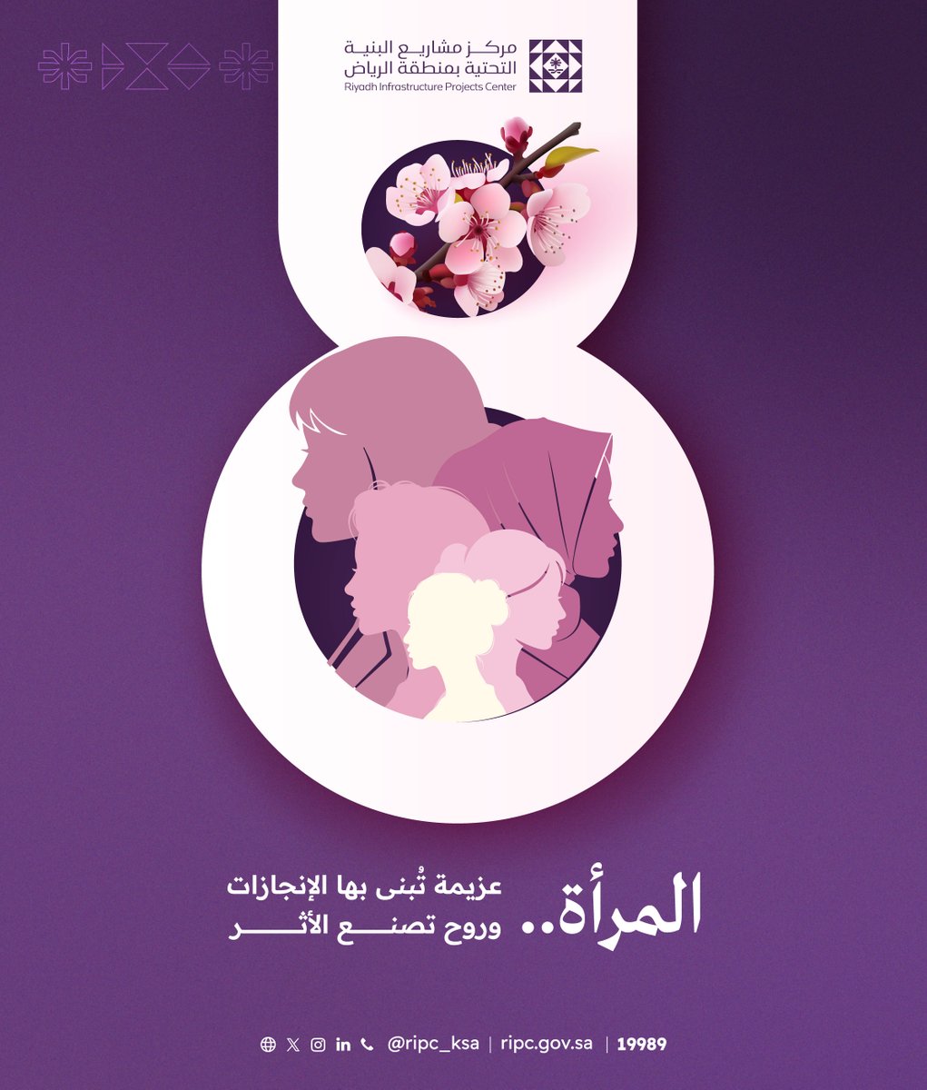 مركز مشاريع البنية التحتية بمنطقة الرياض RIPC tweet media