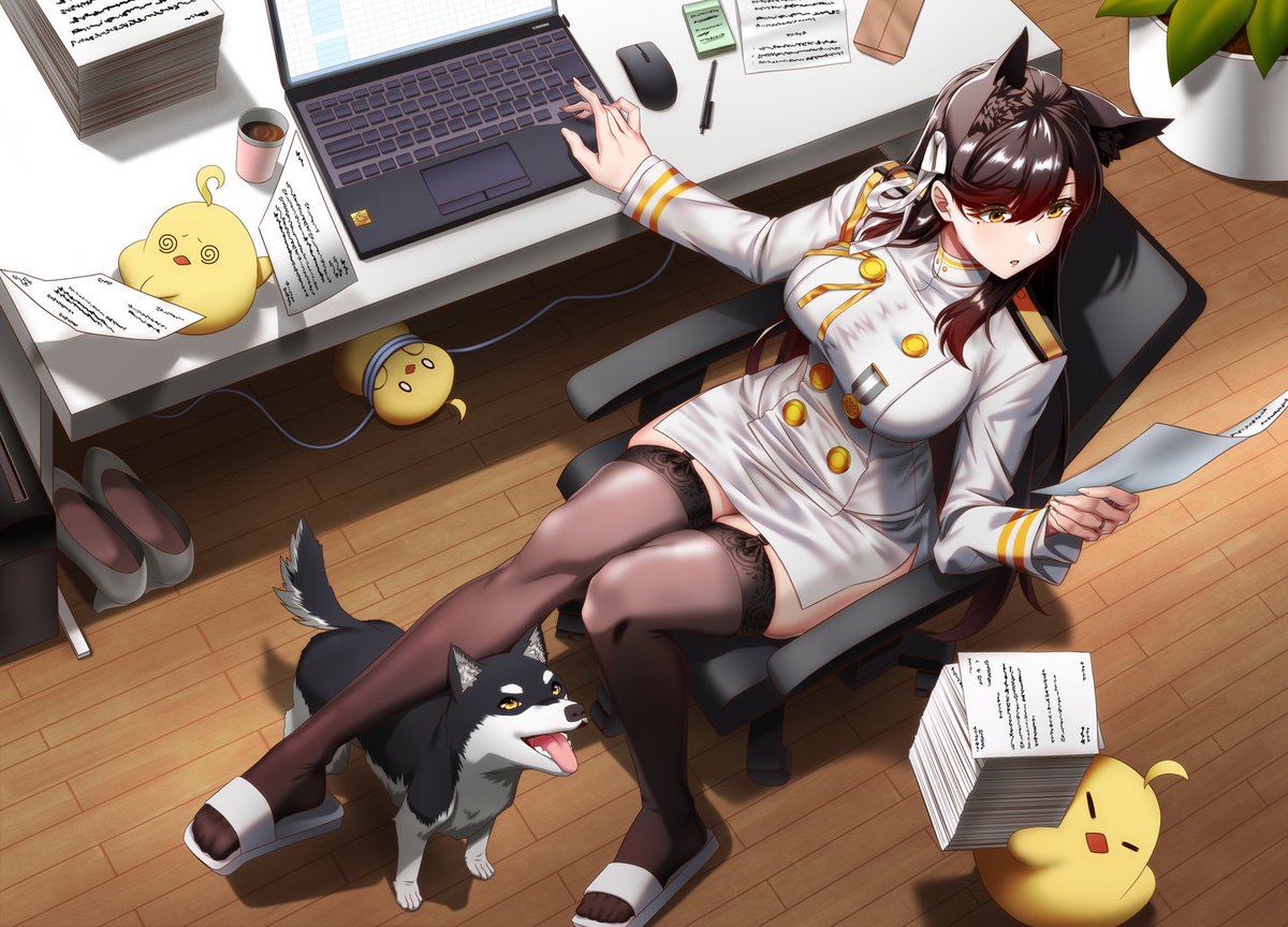 kagiyama_clave's tweet photo. アズールレーン　愛宕 https://t.co/tk7CqEL0w6 
確定申告終わった https://t.co/M1MlPZIlj7