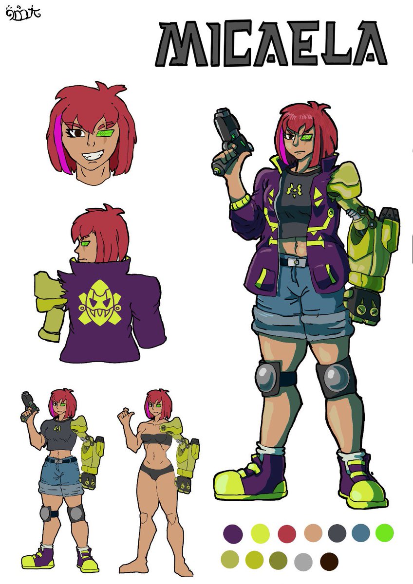 RobTheMecaSnake's tweet photo. Micaela(Path of revenge)

#characterdesign https://t.co/34ortUZFPO